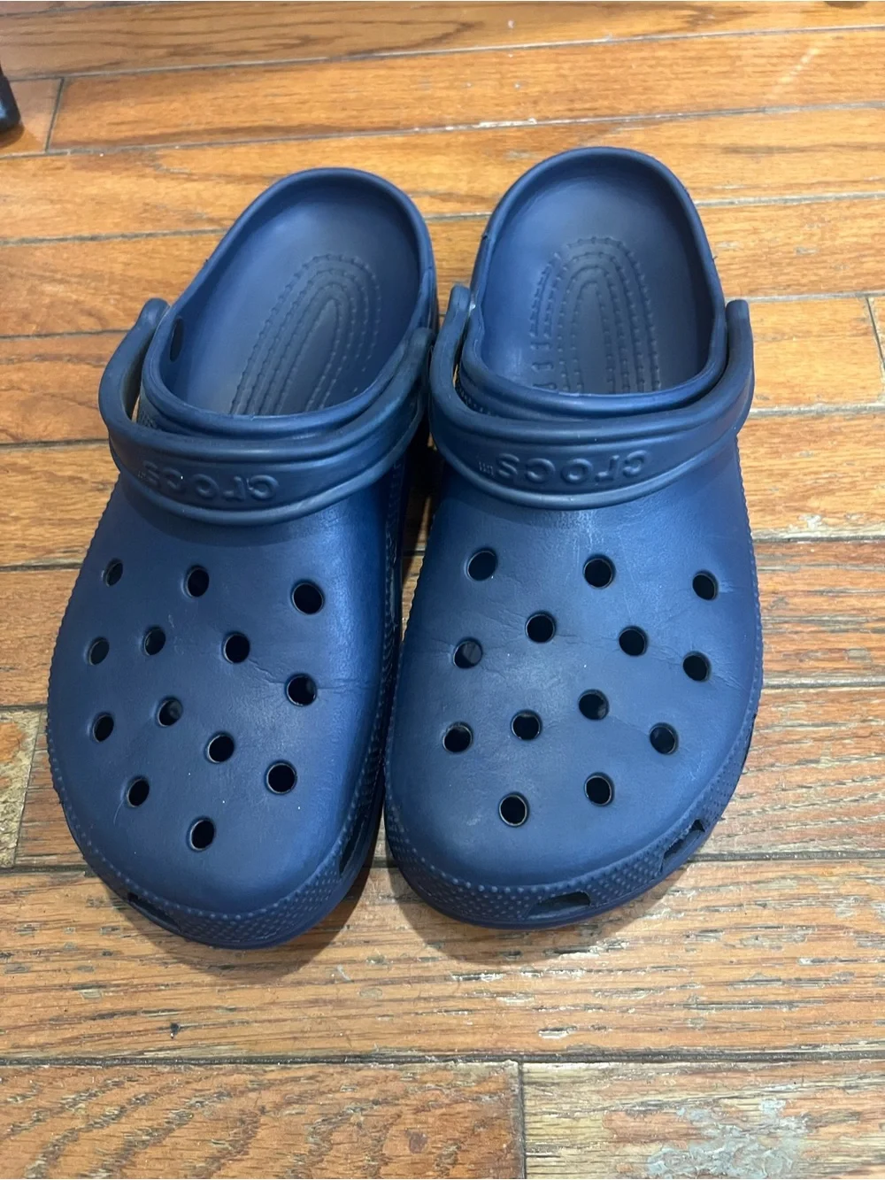 CROCS Kids Classic Clog - Navy Blue size 10 men